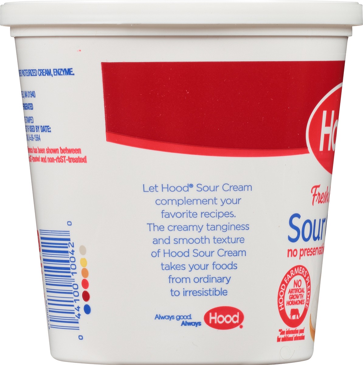 slide 3 of 8, Hood Sour Cream, 24 oz, 24 oz