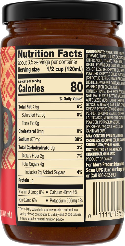 slide 4 of 4, Private Selection Birria Cooking Sauce, 14 fl oz