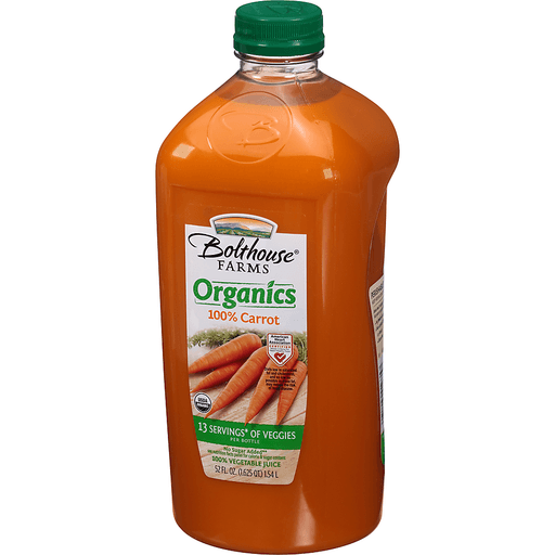slide 3 of 7, Bolthouse Farms Organic Carrot Juice, 52 fl oz
