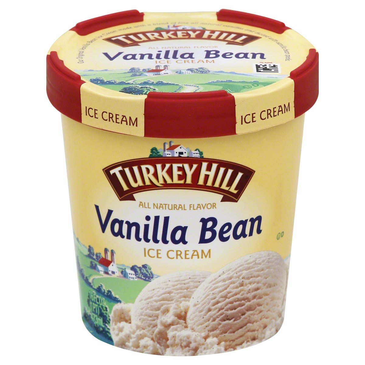 slide 1 of 3, Turkey Hill Vanilla Bean Ice Cream, 16 fl oz