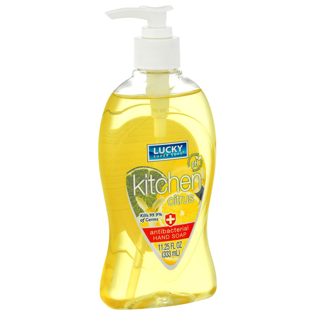 slide 6 of 11, Lucky Super Soft Antibacterial Kitchen Citrus Hand Soap 11.25 oz, 11.25 oz