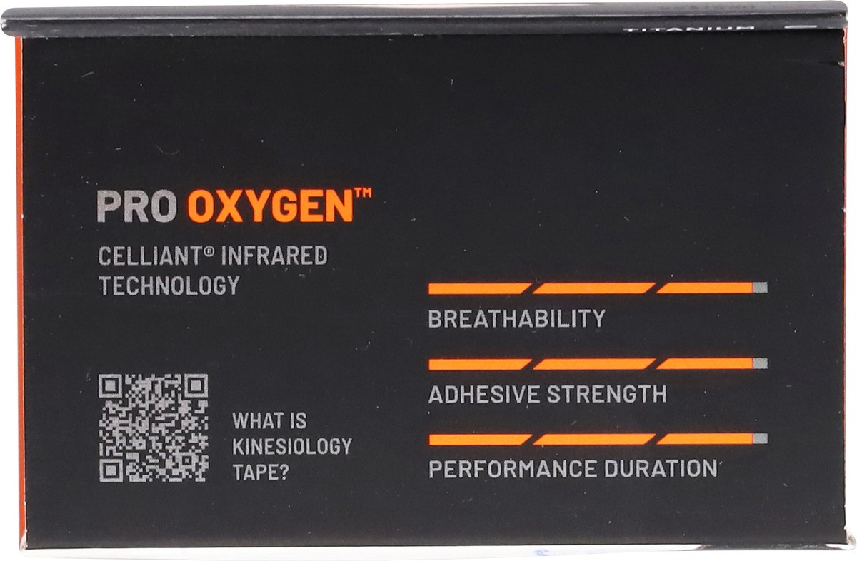 slide 10 of 12, KT Tape Pro Oxygen Titanium Kinesiology Tape 20 ea, 20 ct