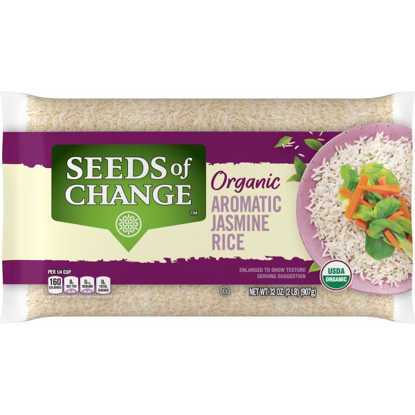 slide 1 of 3, Seeds Of Change Organic Aromatic Jasmine Rice, 2 lb