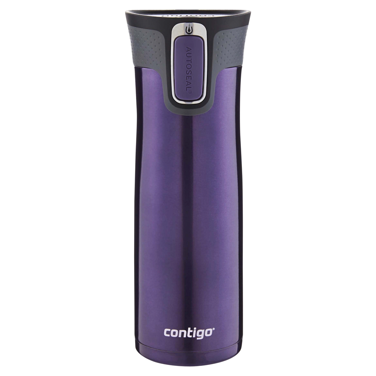 slide 1 of 13, Contigo AUTOSEAL West Loop Vacuum-Insulated Stainless Steel Travel Mug with Easy-Clean Lid, Violet, 20 oz