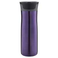 slide 3 of 13, Contigo AUTOSEAL West Loop Vacuum-Insulated Stainless Steel Travel Mug with Easy-Clean Lid, Violet, 20 oz