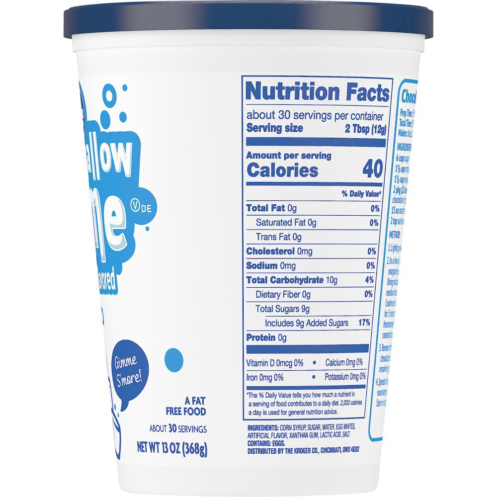 slide 2 of 3, Kroger Marshmallow Creme, 13 oz