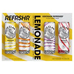 White Claw Hard Seltzer REFRSHR Lemonade Variety Pack 12pk