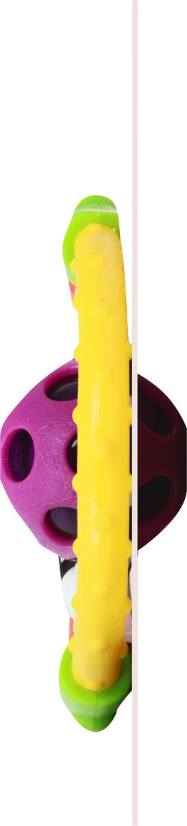 slide 8 of 9, Sassy Spin & Chew Ring Rattle, 1 ct