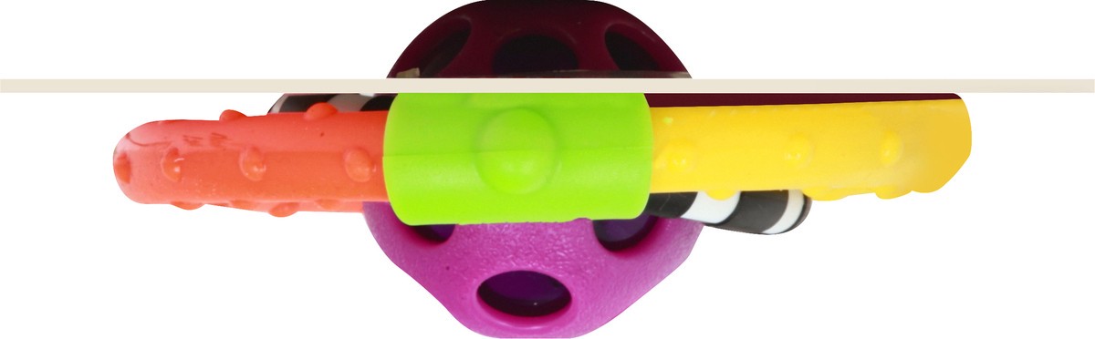 slide 4 of 9, Sassy Spin & Chew Ring Rattle, 1 ct