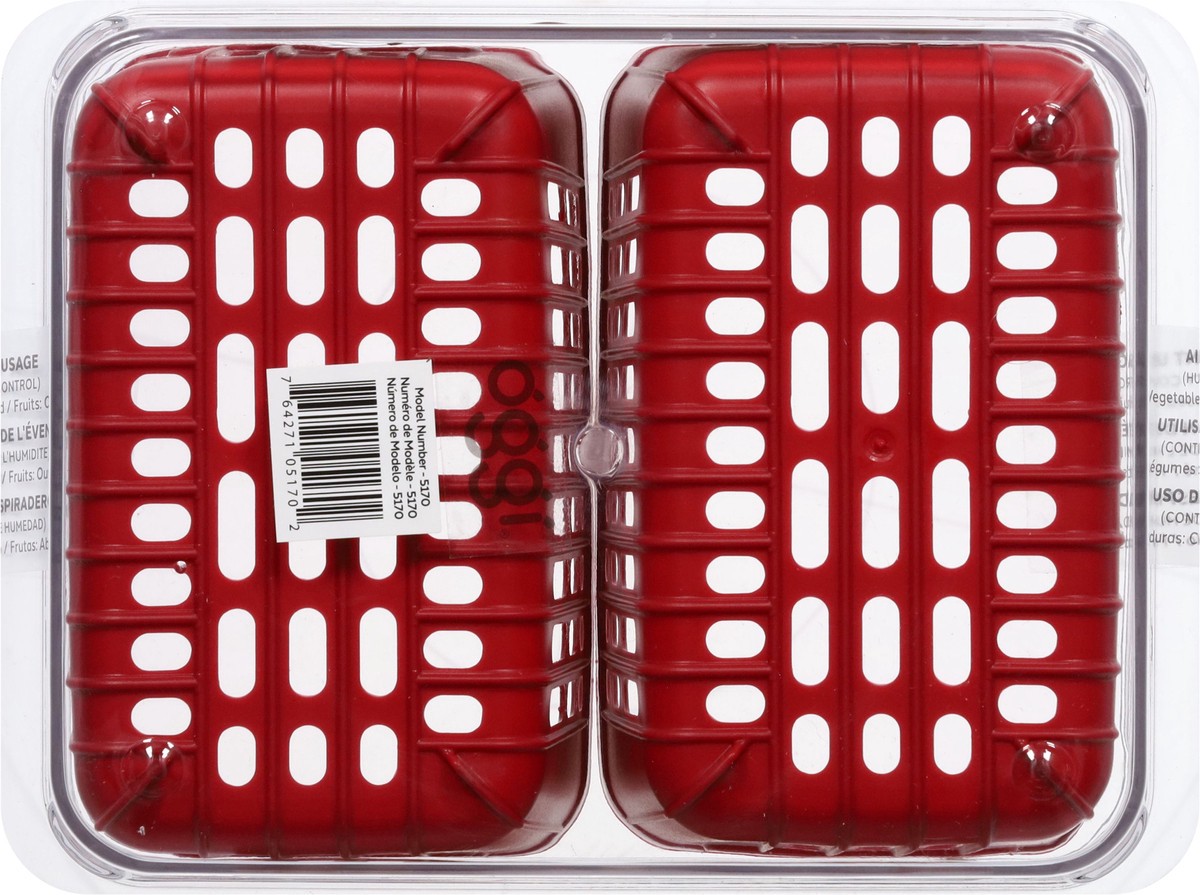 slide 5 of 12, Oggi Refrigerator Berry Bin 1 ea, 1 ct