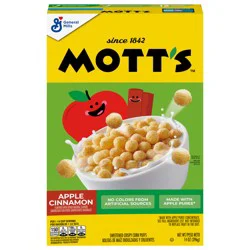 Mott''s Apple Cinnamon Cereal, 14 oz