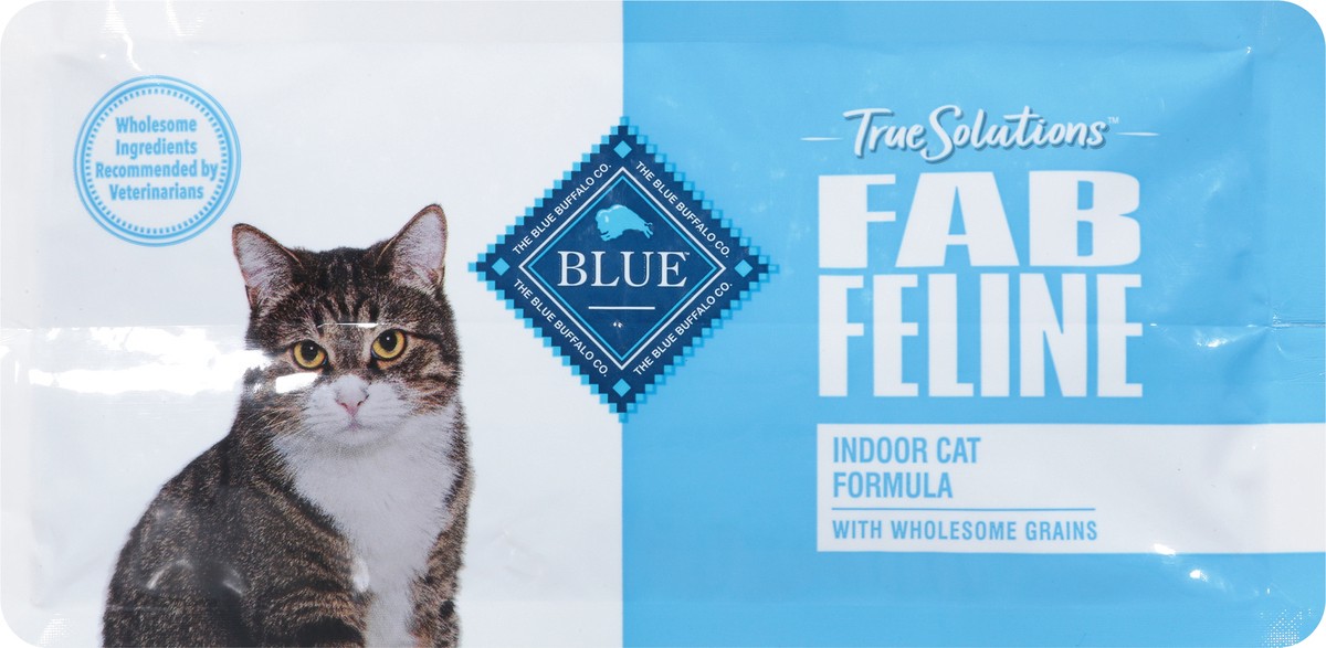 slide 4 of 9, Blue Buffalo Blue True Solutions Natural Adult Fab Feline Food for Cats 3.5 lb, 3.5 lb