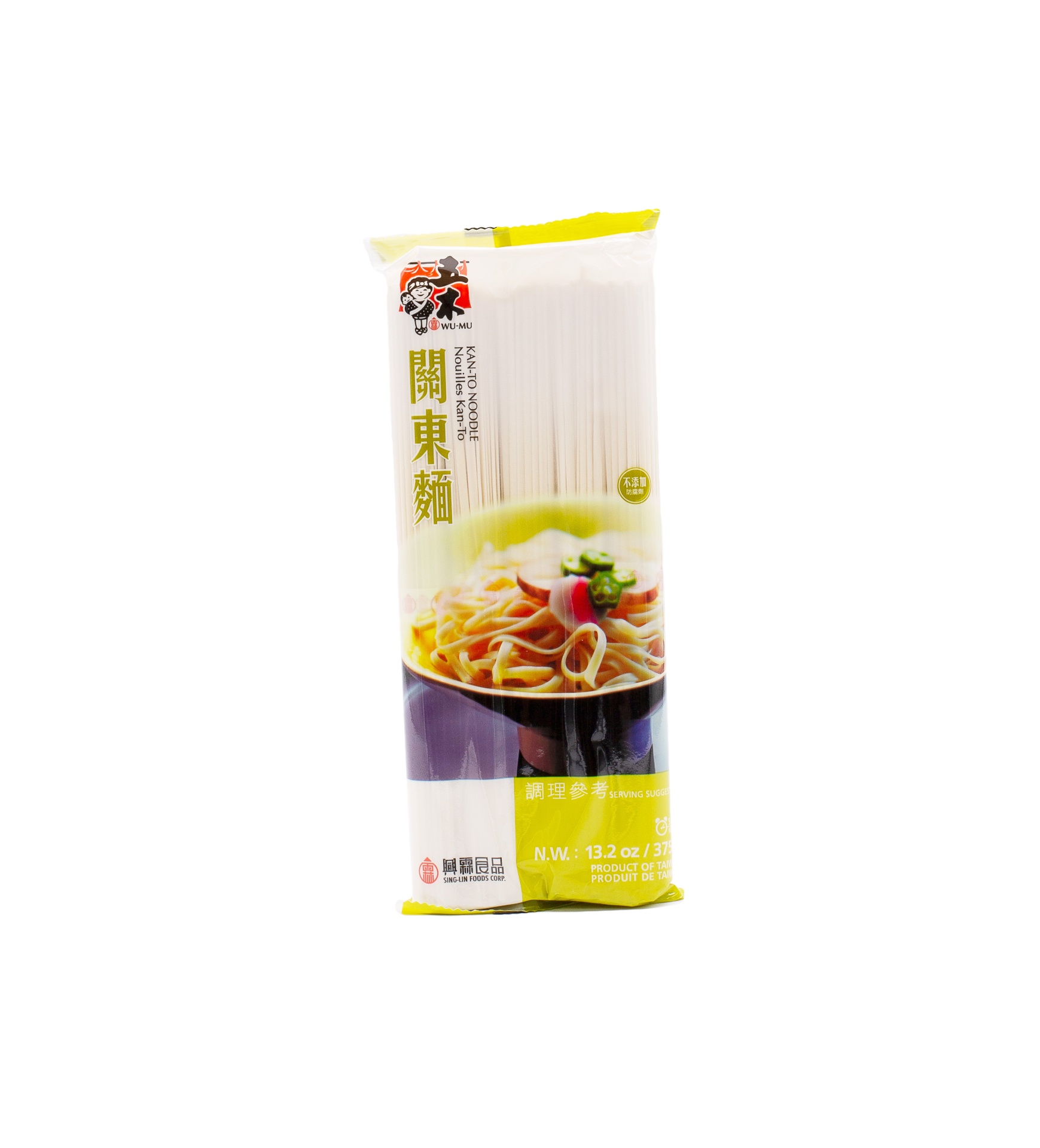 slide 1 of 1, Wu-Mu Premium Kan-To Noodle, 13.2 oz