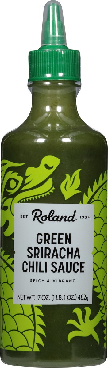 slide 13 of 13, Roland Sauce Sriracha Chili Grn 17 Oz, 17 oz