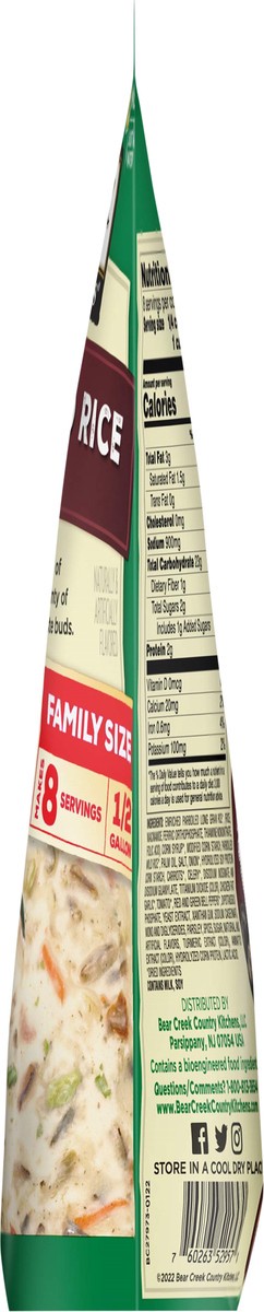 slide 12 of 12, Bear Creek Country Kitchens Creamy Wild Rice Soup Mix Family Size, 9.6 oz