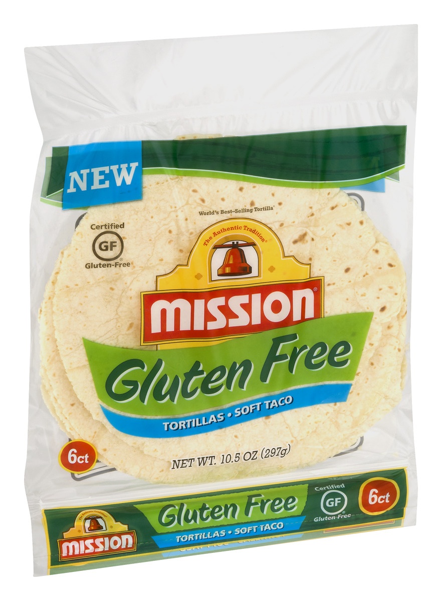 slide 2 of 10, Mission Gluten Free Soft Taco Tortillas , 6 ct; 10.5 oz