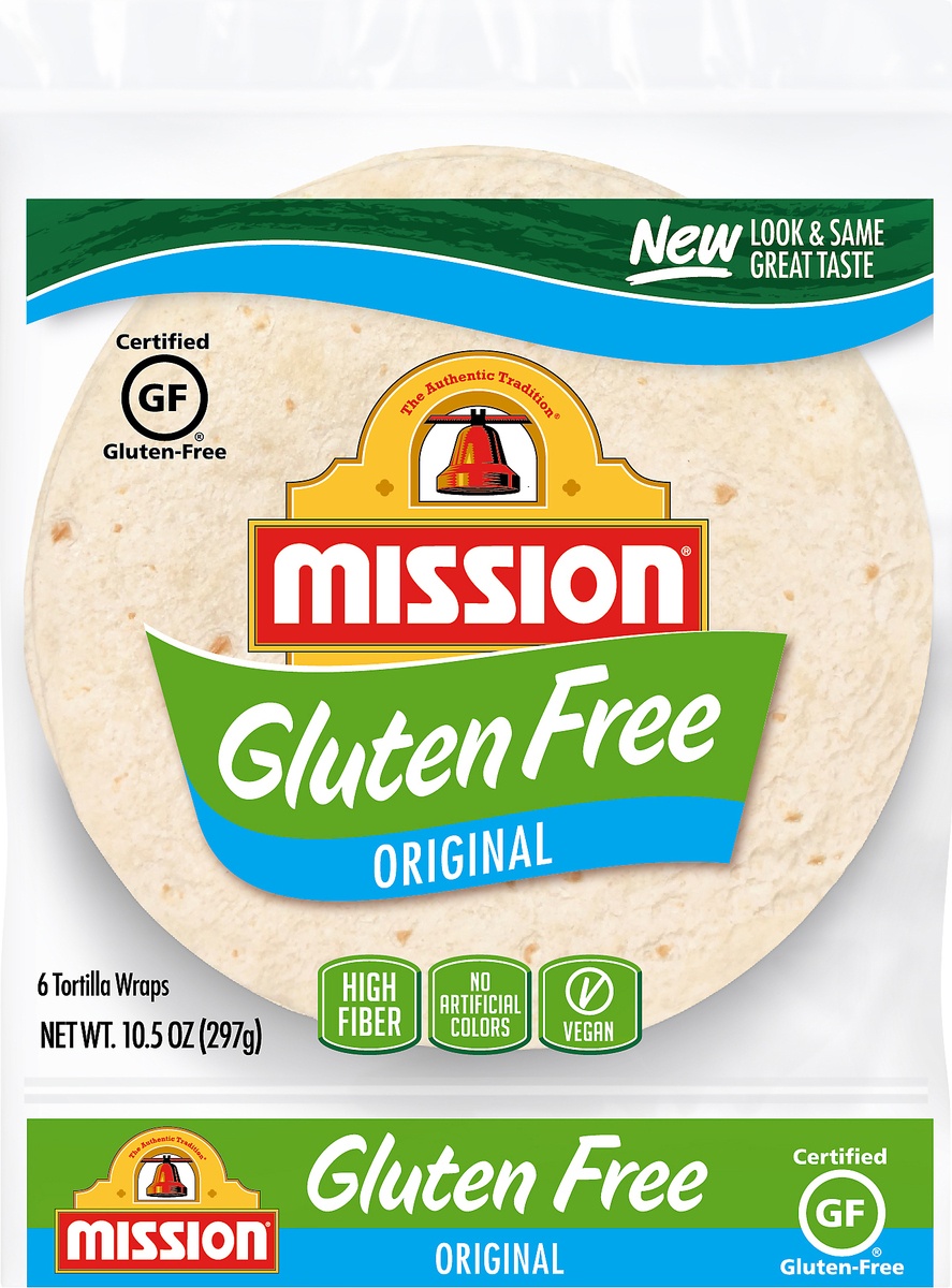 slide 9 of 10, Mission Gluten Free Soft Taco Tortillas , 6 ct; 10.5 oz