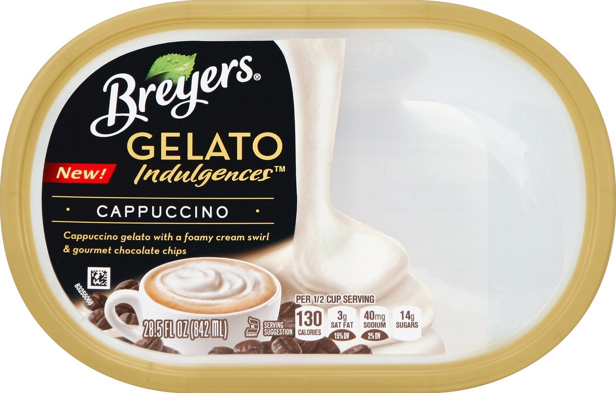 slide 2 of 4, Breyer's Breyers Gelato Indulgences Cappuccino, 28.5 oz, 28.5 fl oz