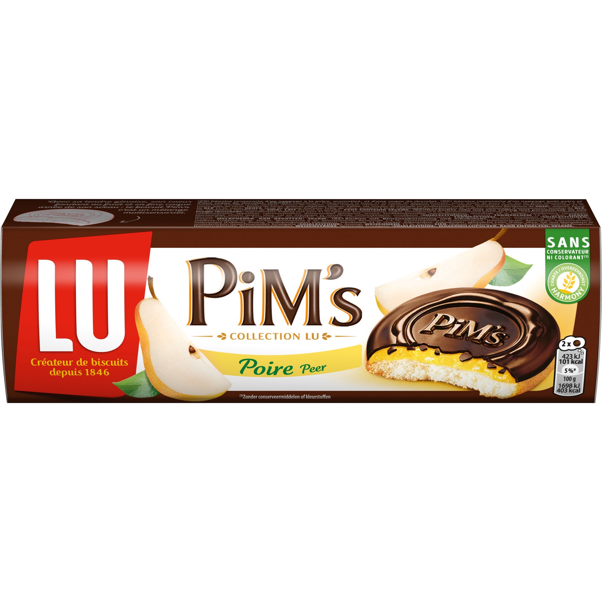 slide 1 of 1, LU Pims Lemon, 150 gram