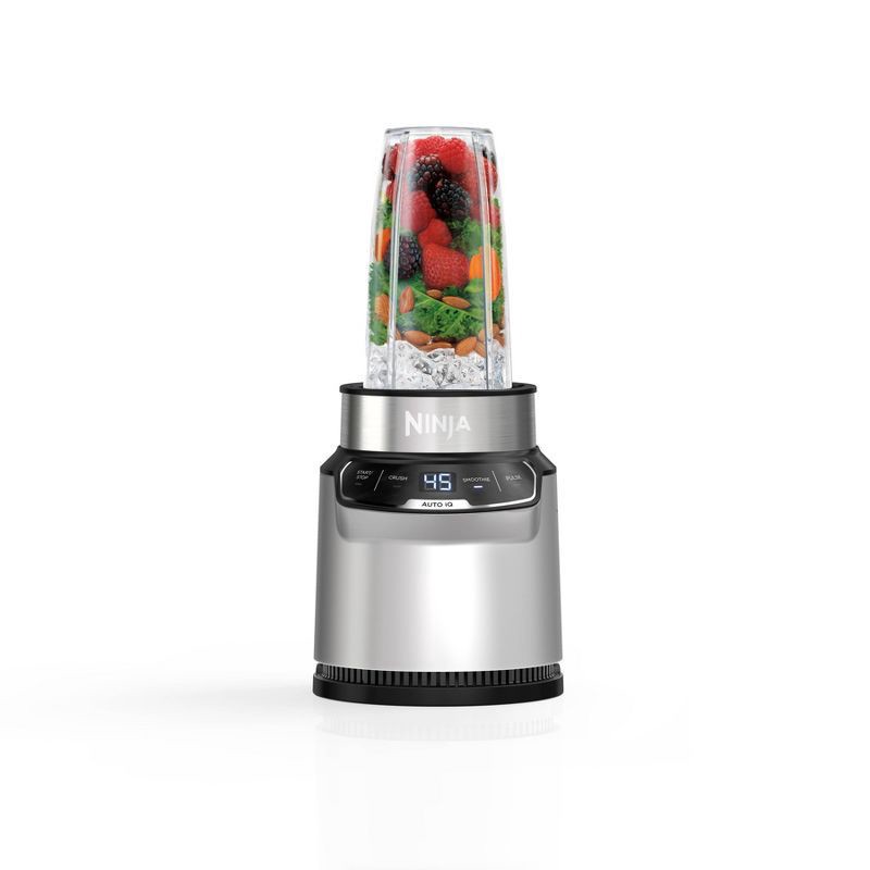 slide 1 of 21, Ninja Nutri-Blender Pro with Auto-iQ - Silver, 1 ct