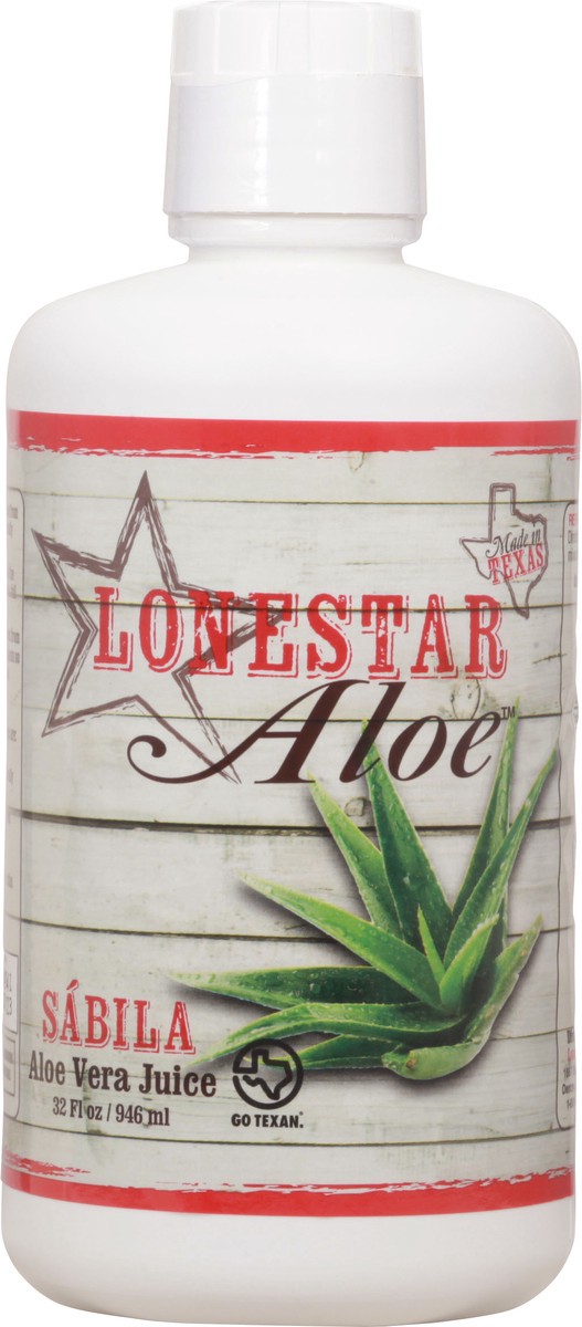 slide 1 of 12, Lonestar Aloe Sabila Aloe Vera Juice 32 fl oz, 32 oz