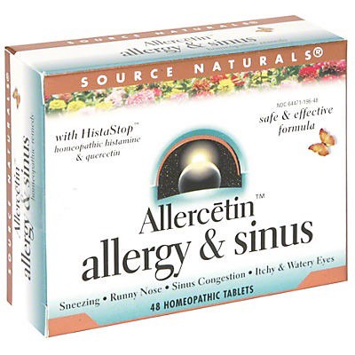 slide 1 of 1, Source Naturals Allercētin Allergy & Sinus Tablets, 48 ct