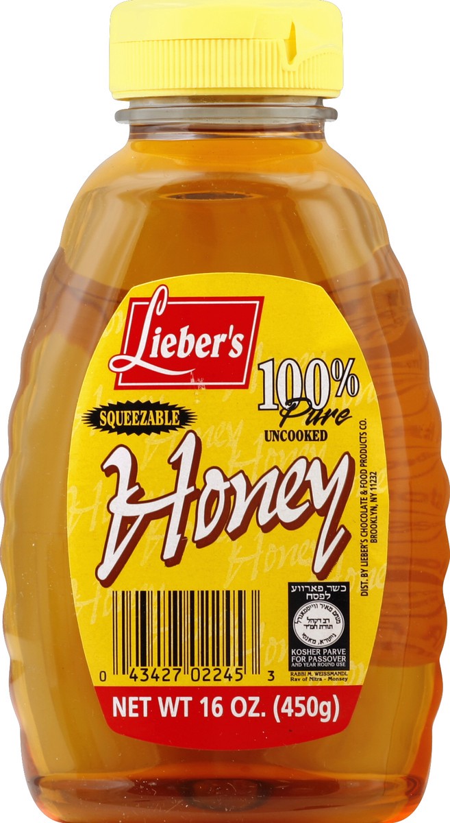 slide 2 of 2, Lieber's Honey 16 oz, 16 oz