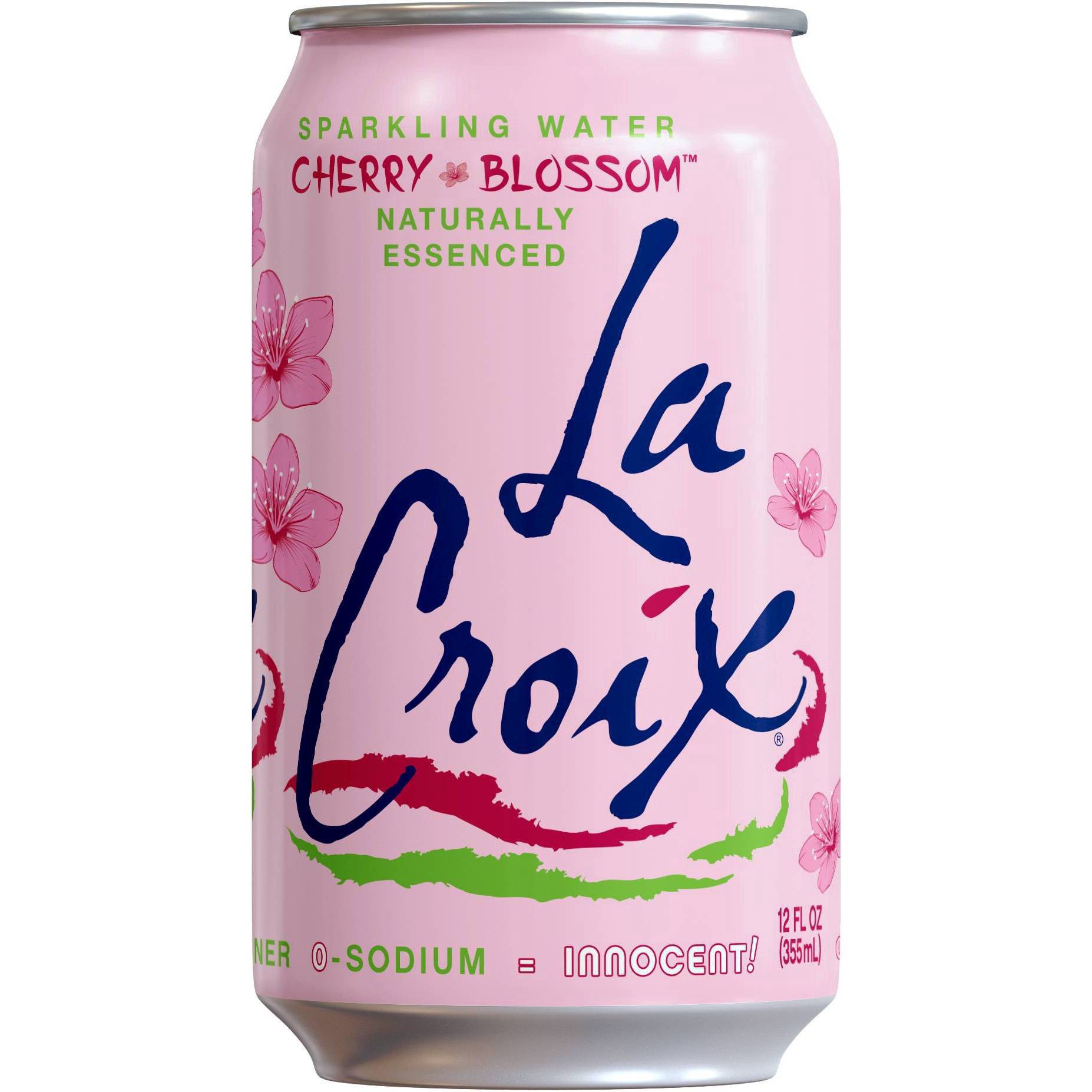 slide 8 of 9, La Croix Cherry Blossom 8 Pack 12oz, 96 oz