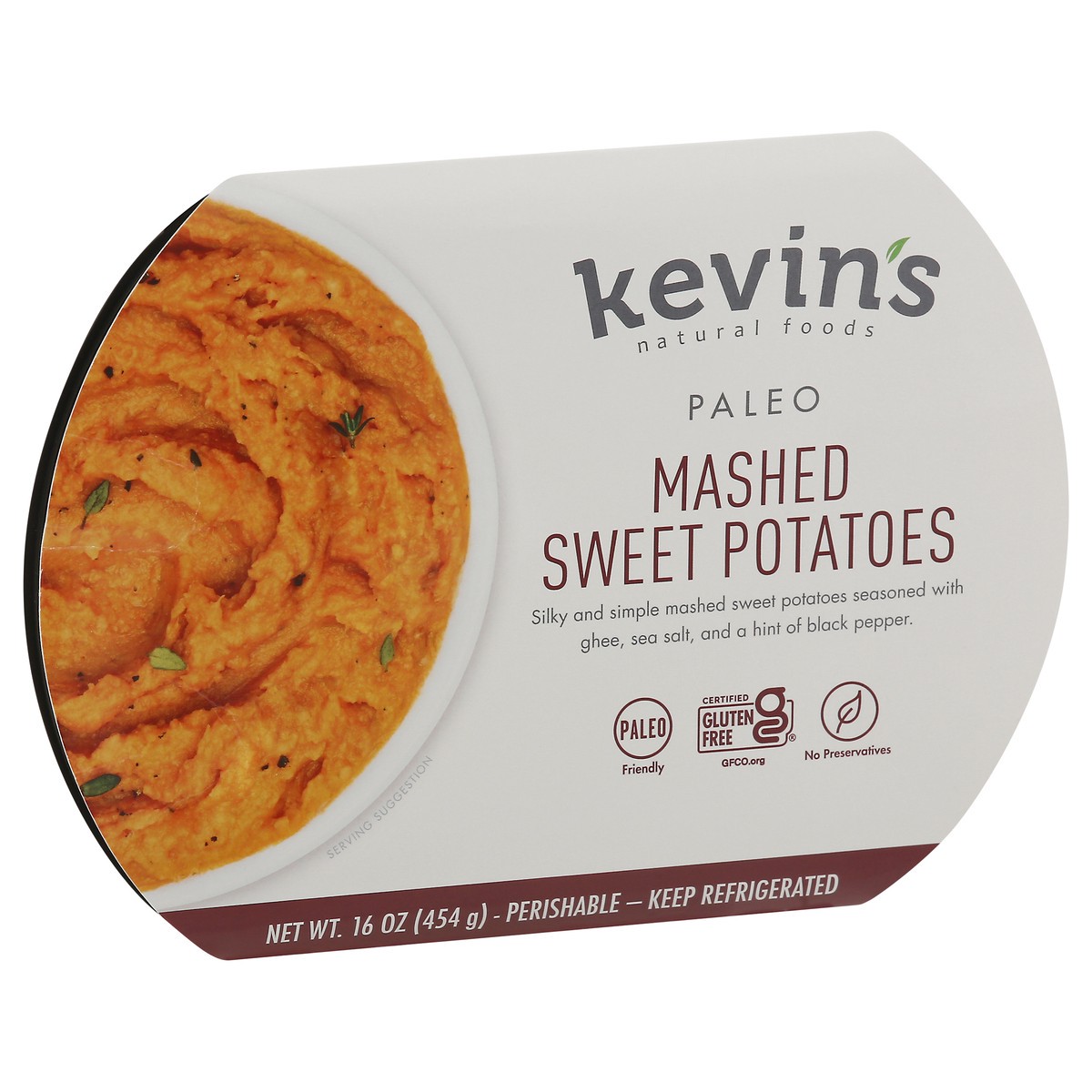 slide 5 of 11, Kevin's Natural Foods Mashed Sweet Potatoes 16 oz, 16 oz
