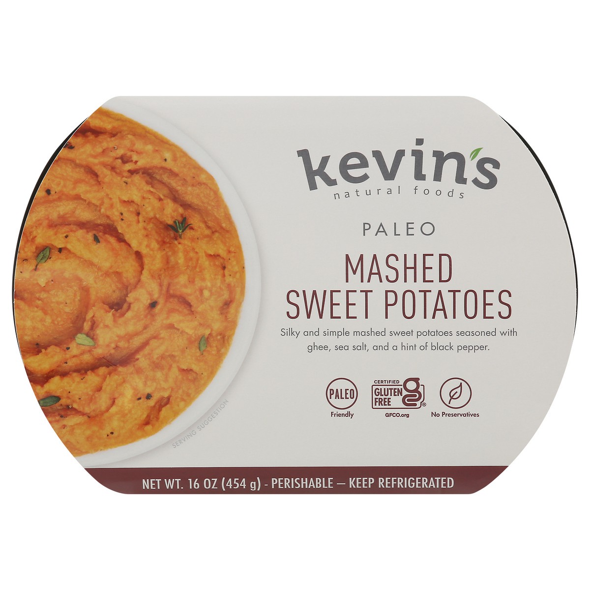 slide 6 of 11, Kevin's Natural Foods Mashed Sweet Potatoes 16 oz, 16 oz