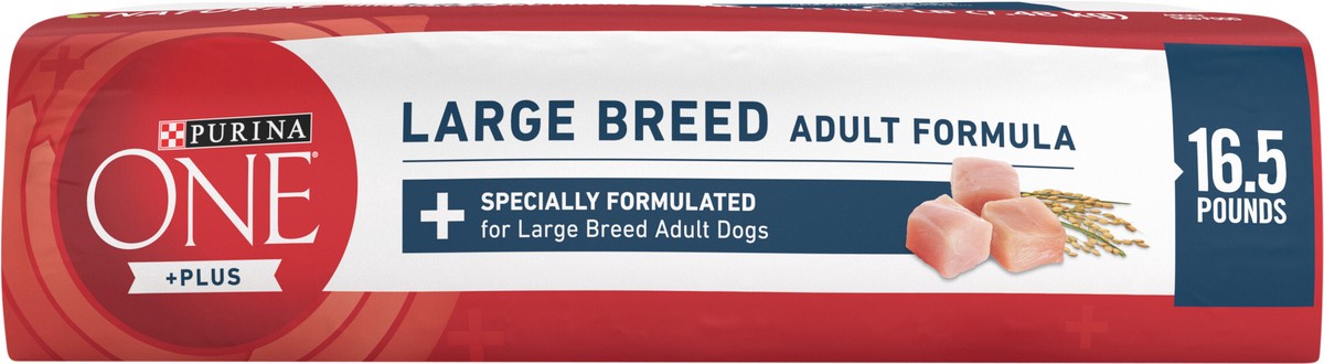 slide 2 of 9, ONE Purina ONE Plus Large Breed Adult Dog Food Dry Formula, 16.5 lb