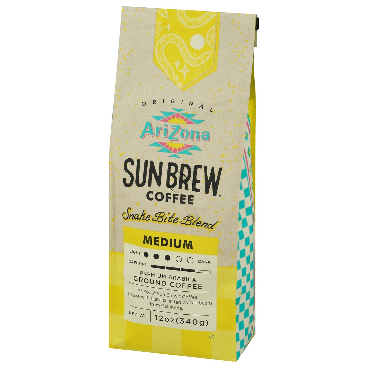 slide 2 of 11, Arizona Sun Brew Premium Arabica Ground Medium Snake Bite Blend Coffee - 12 oz, 12 oz