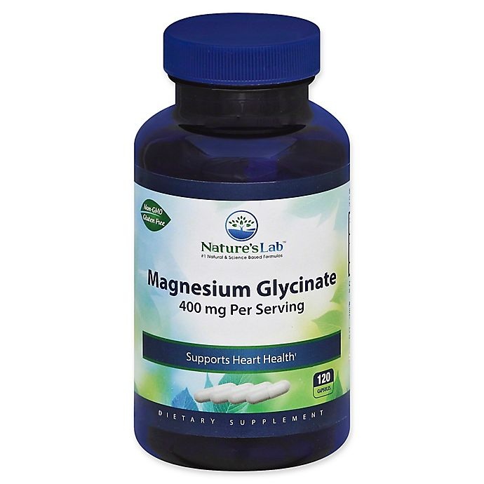 slide 1 of 1, Nature's Lab Magnesium Glycinate 120 ea, 120 ct