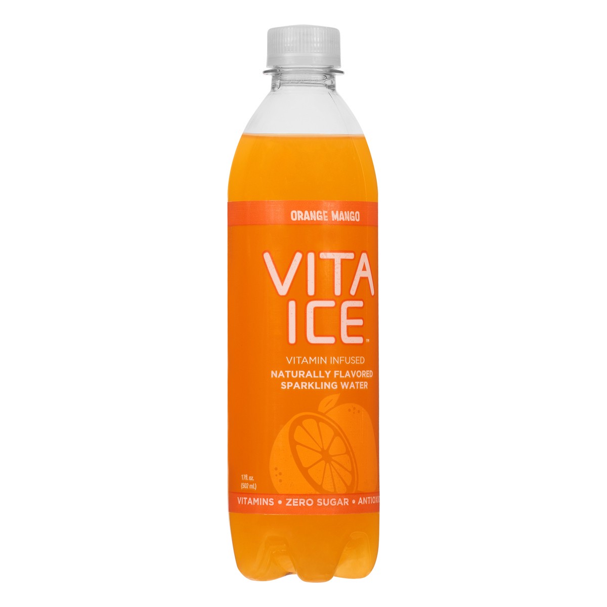 slide 9 of 9, Vita Ice Sparkling Water - Orange Mango - 17 fl oz, 17 fl oz