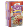 slide 2 of 29, Meijer Fruit & Cream Oatmeal Variety Pack, 10 ct