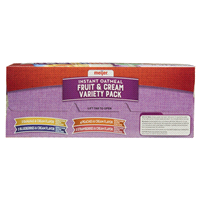 slide 11 of 29, Meijer Fruit & Cream Oatmeal Variety Pack, 10 ct