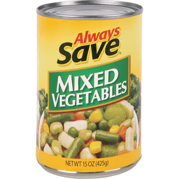 slide 1 of 1, Always Save Mixed Vegetables, 15 oz