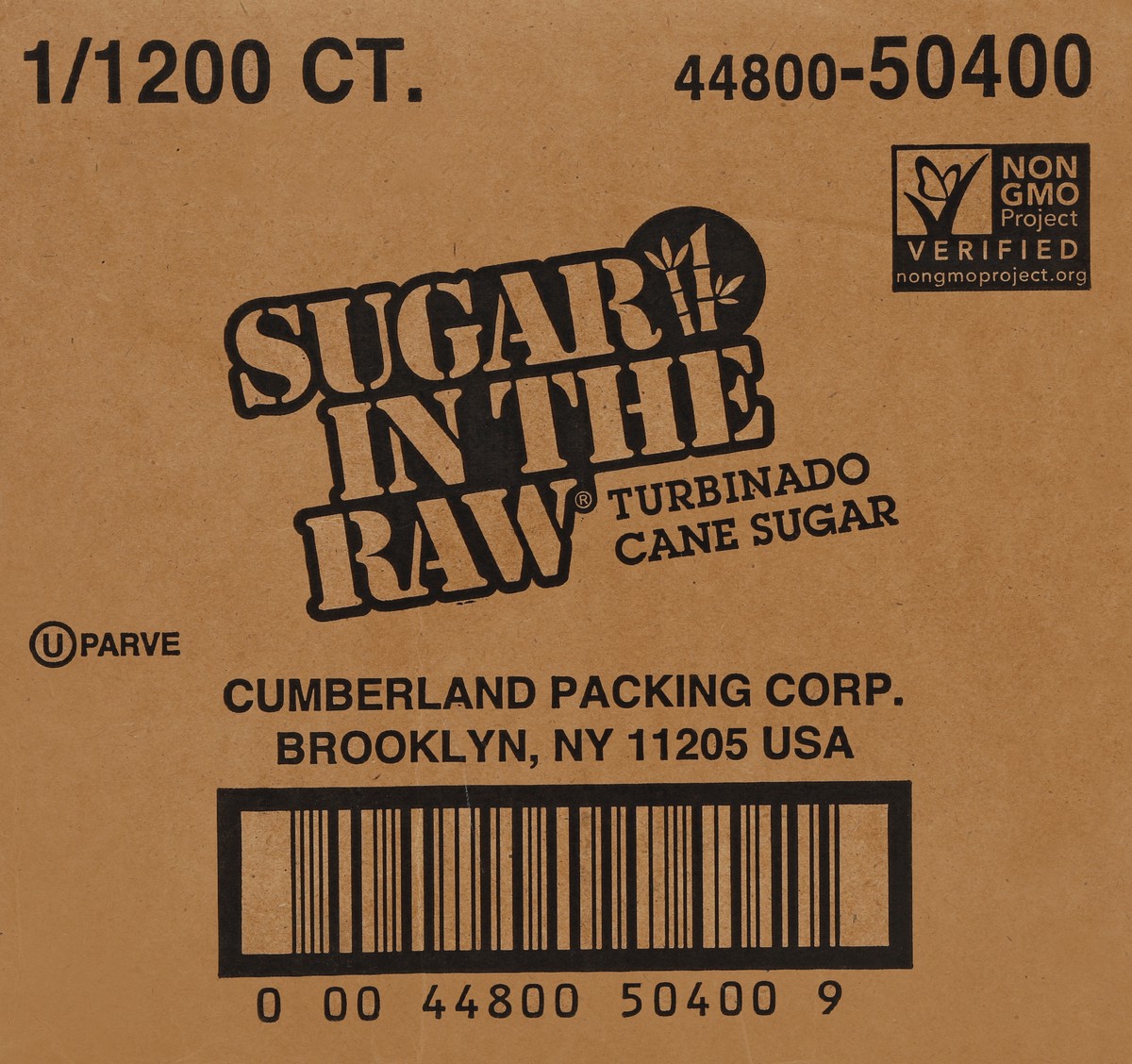 slide 6 of 6, Sugar in the Raw Cane Sugar 1200 ea, 1200 ct