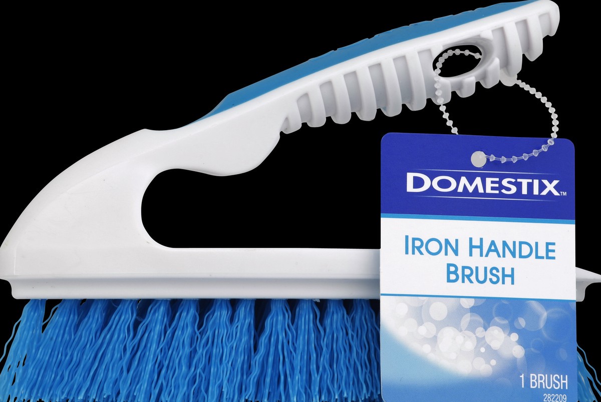 slide 2 of 6, Domestix Brush, Iron Handle, 1 ct