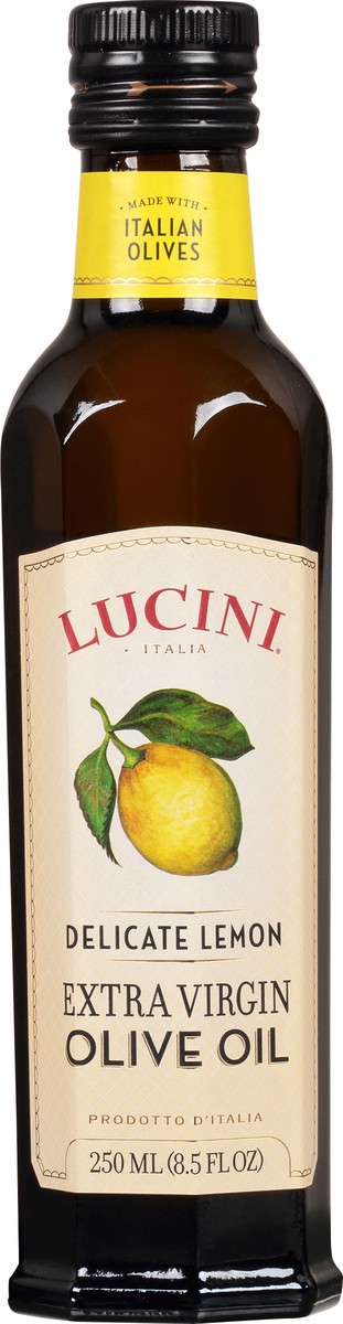 slide 3 of 14, Lucini Extra Virgin Delicate Lemon Olive Oil 8.5 fl oz, 8.5 fl oz