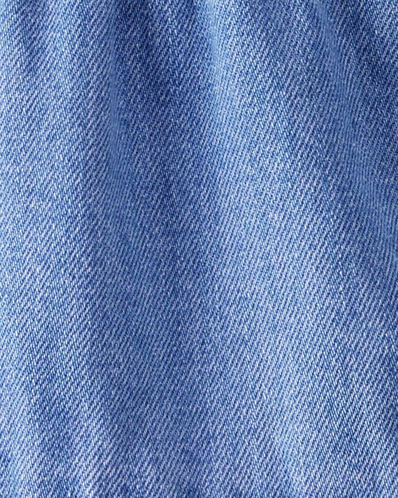 slide 4 of 5, Littleplanet Baby Girl Organic Cotton Chambray Dress Chambray 12M, 1 ct