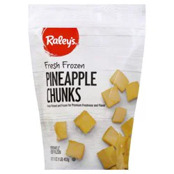 Raley's Frozen Pineapple Chunks 16 oz