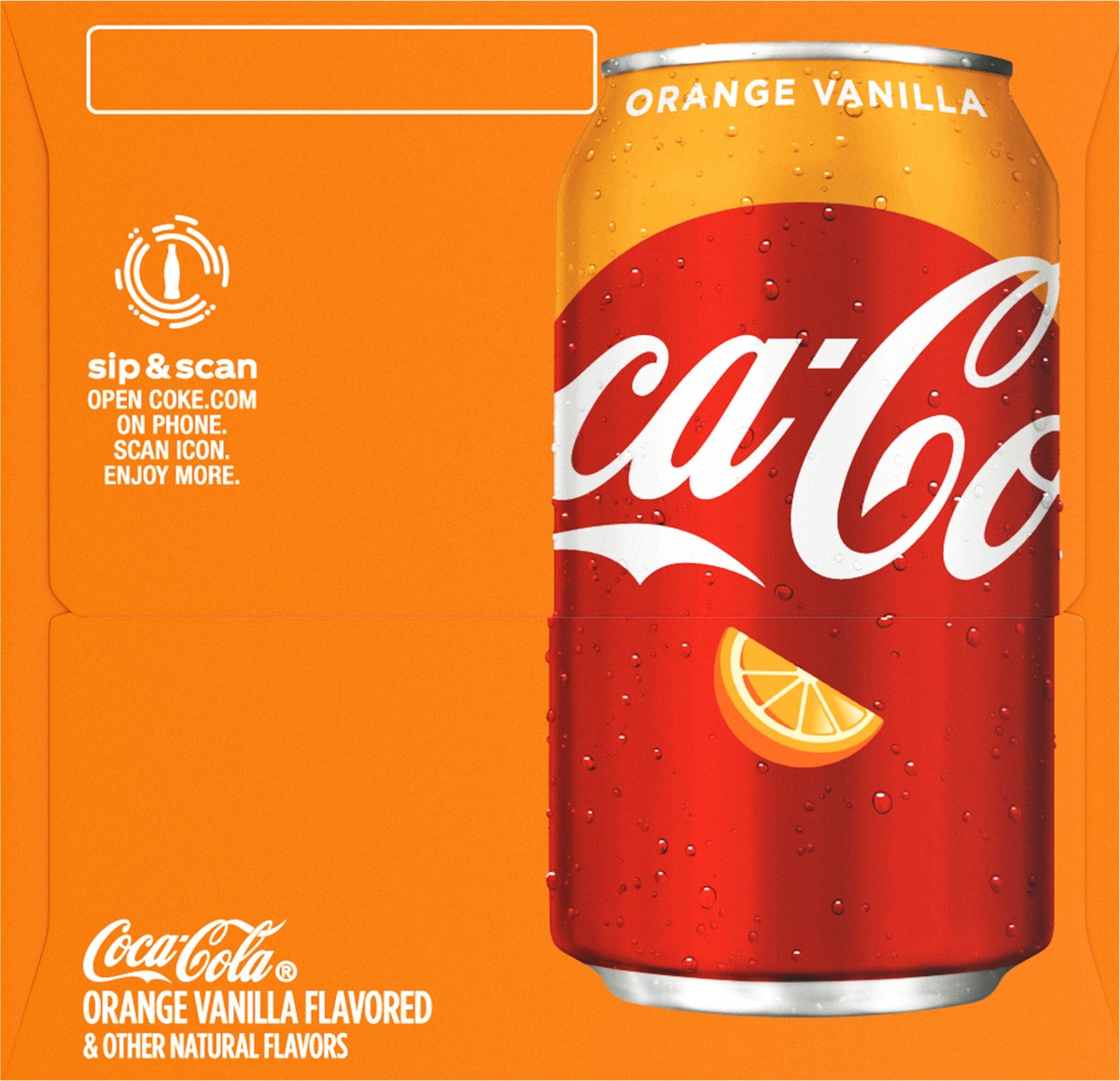 slide 9 of 9, Coca-Cola Orange Vanilla Soda Soft Drinks, 12 fl oz, 12 Pack, 12 ct; 12 fl oz