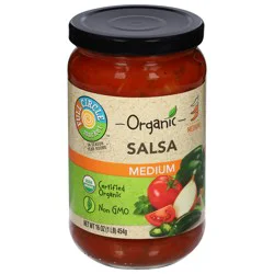Full Circle Market Organic Medium Salsa 16 oz