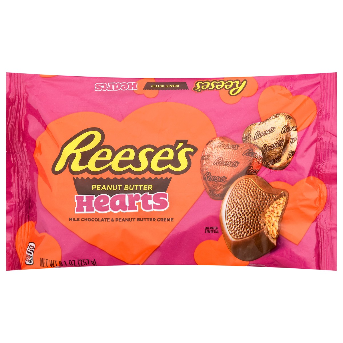 slide 4 of 11, Reese's Peanut Butter Hearts, 9.1 oz