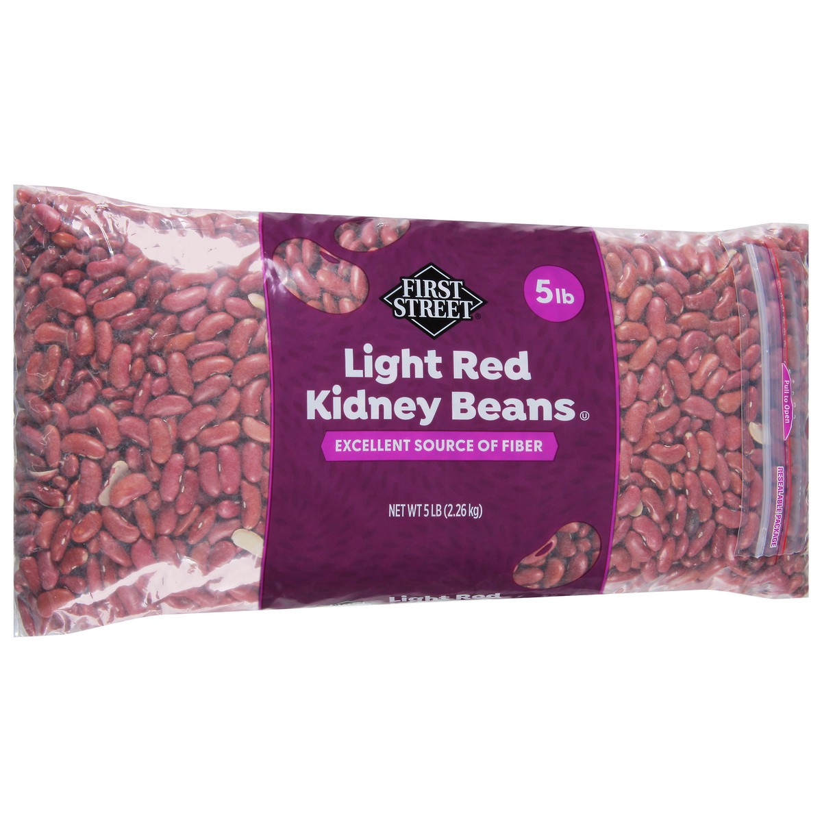 slide 6 of 14, First Street Kidney Beans Red Light, 5 lb