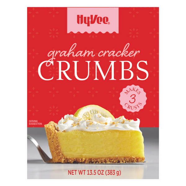 slide 1 of 1, Hy-vee Graham Cracker Crumbs, 13.5 oz