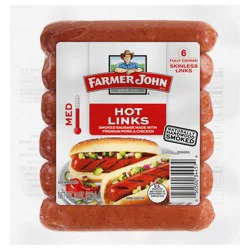 Farmer John Hot Links Smoked Sausage