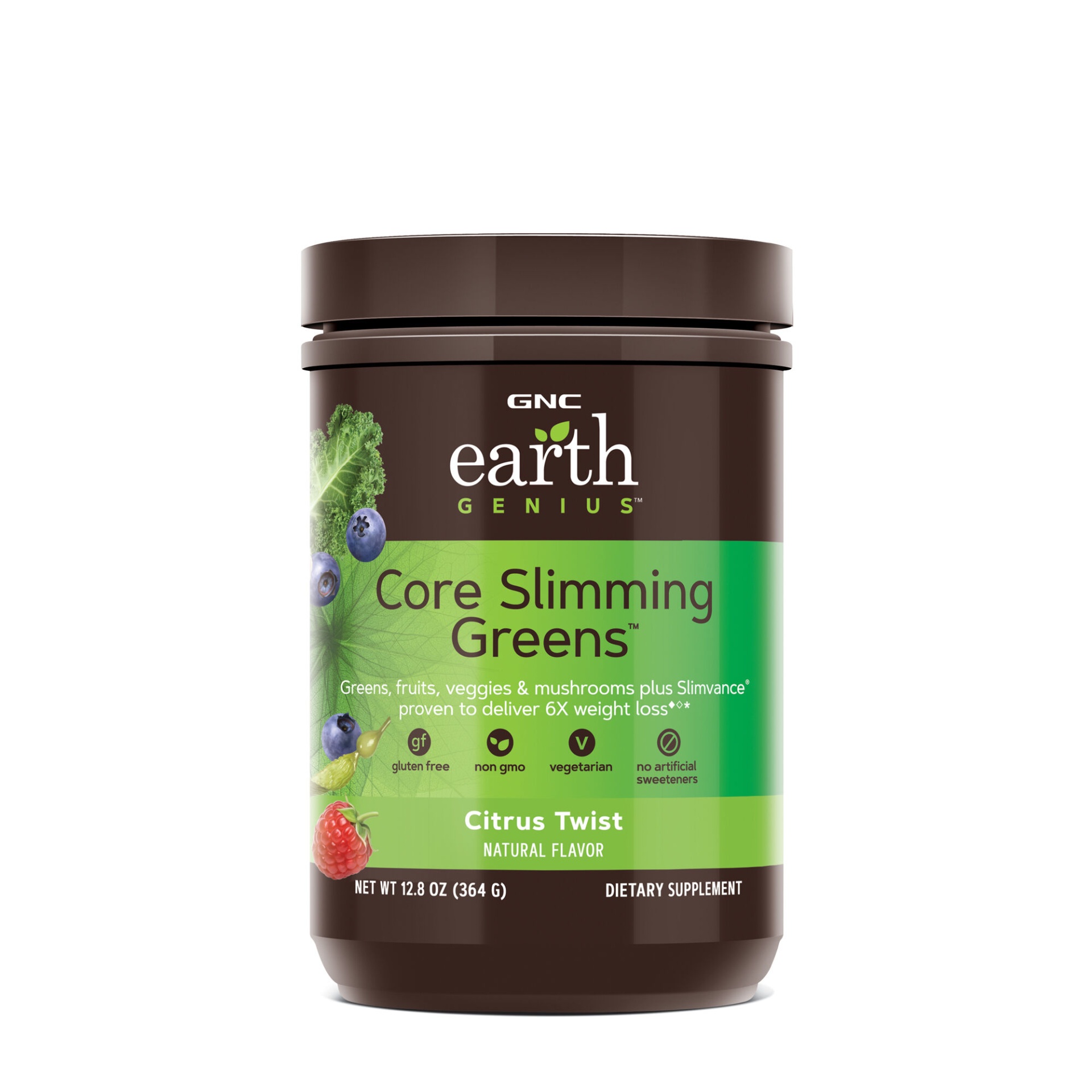 slide 1 of 1, GNC Earth Genius Core Slimming Greens - Citrus Twist, 1 ct