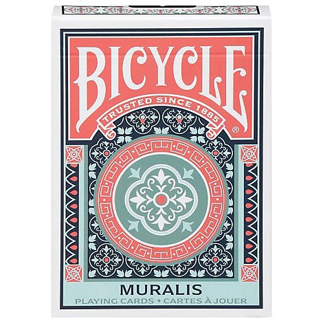 slide 1 of 1, Bicycle Muralis Playing Cards - Each, 1 ct